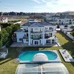 VILLA WITH HOT POOL ON A 2400 M2 LAND  IN TEPEKENT - ISTANBUL - TURKEY